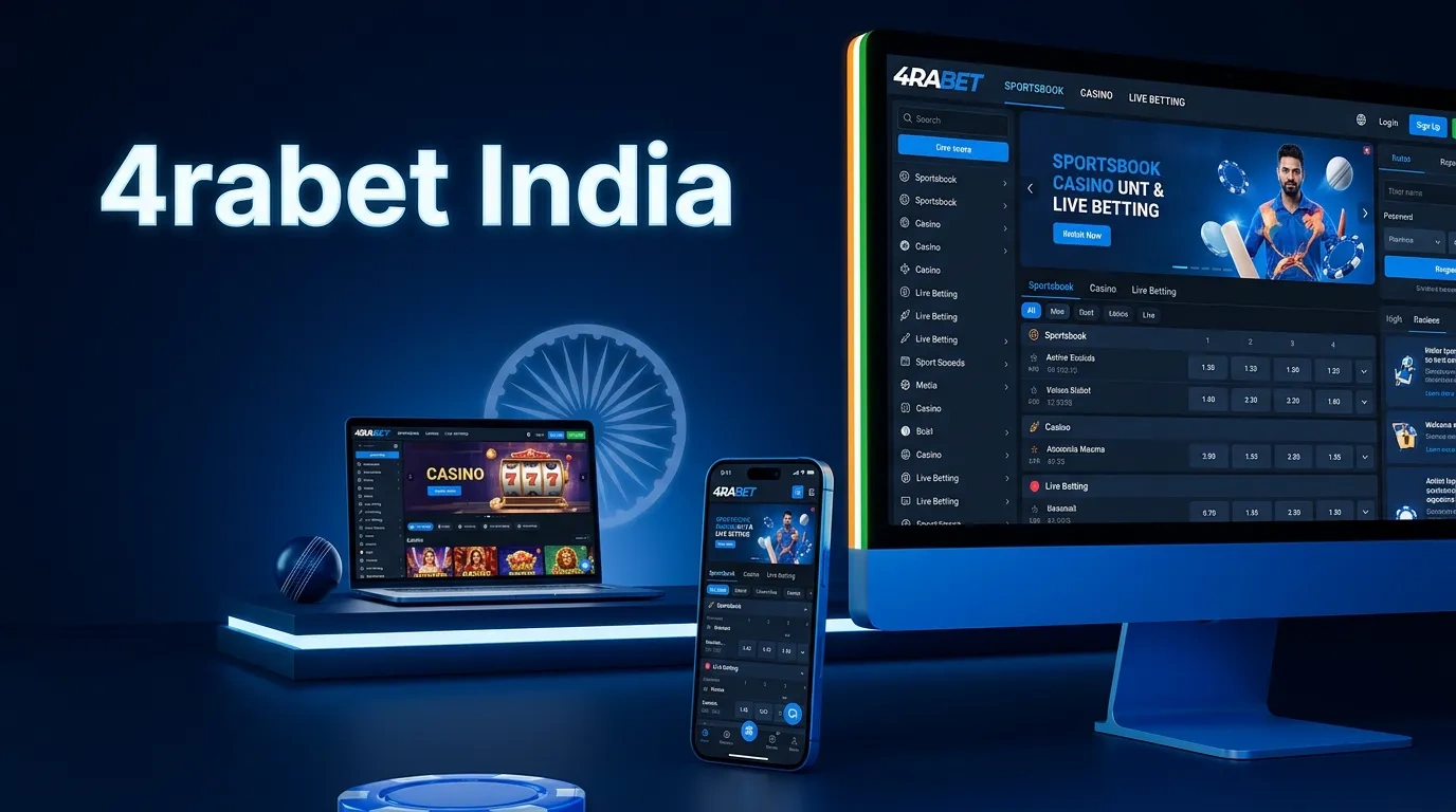 4rabet India – Cricket Bets, Casino Games and Account Access